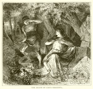 La mort de Caius Gracchus