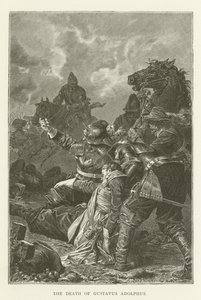 La mort de Gustave-Adolphe - English School