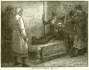 La mort de Siward