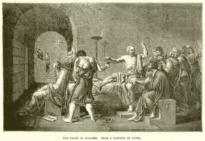 La mort de Socrate - English School