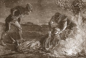 La Mort de Zwingle, illustration de 