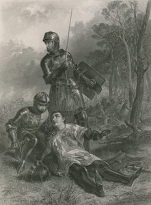 La Mort du Comte de Warwick, Henri VI - English School