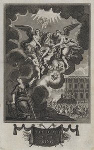 La mort du roi (gravure) - English School