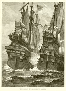 La défaite de Sir Andrew Barton - English School
