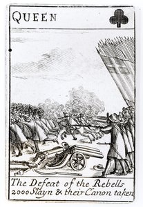 La défaite des rebelles à la bataille de Sedgemoor, 6 juillet 1685 - English School