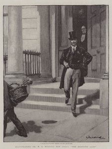 La dame despotique - English School
