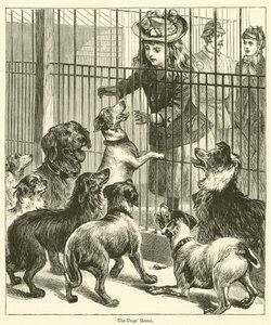 La maison des chiens (gravure)