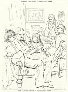Les leçons de dessin à Thanksgiving Villa - English School