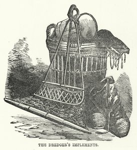 Outils du dragueur (gravure) - English School
