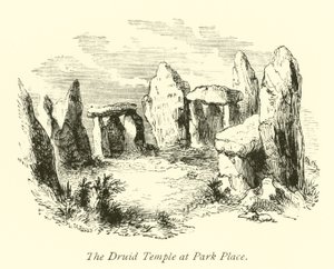 Le temple druidique à Park Place