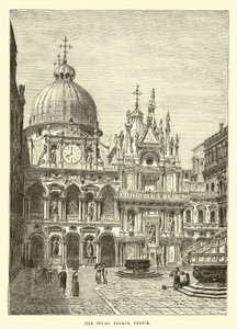 Le Palais des Doges, Venise - English School