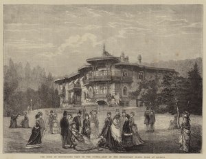 La visite du duc d