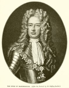 Le duc de Marlborough - English School
