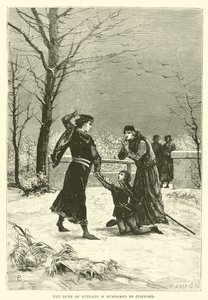 Le duc de Rutland est assassiné par Clifford - English School
