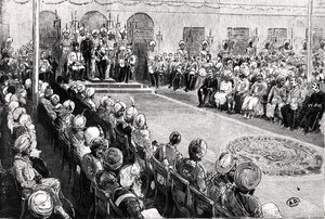 Le Durbar à Rawul Pindi - English School