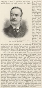 Le Comte de Warwick (gravure) - English School