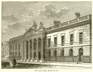 La Maison des Indes orientales en 1803 - English School
