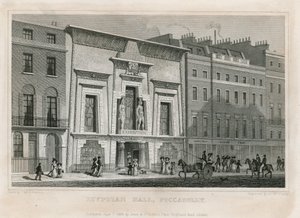 La salle égyptienne, Piccadilly - English School