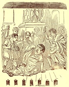 La fin de Jules César, illustration de L