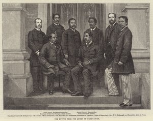 Les envoyés de la reine de Madagascar - English School