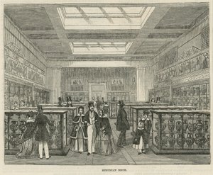Salle étrusque au British Museum - English School