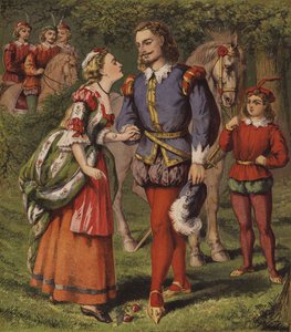 La fée à la fontaine, ou les deux filles - English School
