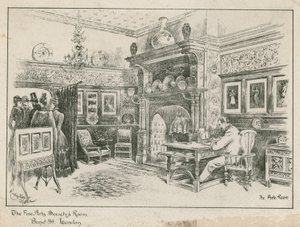 Salle de la Société des Beaux-Arts, Bond Street, Londres - l