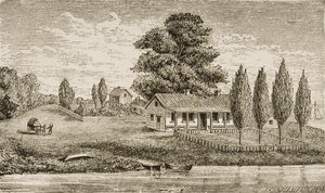 La première maison construite par Mackinzie, Chicago, de 