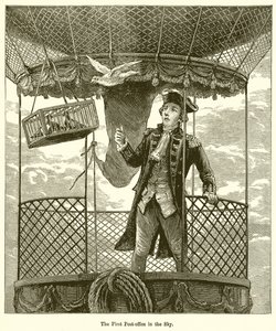 Le premier bureau de poste dans le ciel - English School