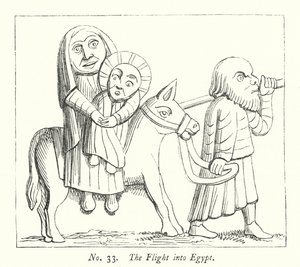 La fuite en Égypte (gravure)