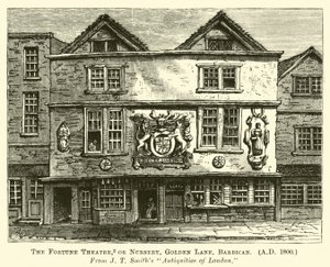 Le Théâtre Fortune, ou Nursery, Golden Lane, Barbican, AD 1800