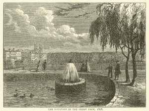 La Fontaine dans le Green Park - English School