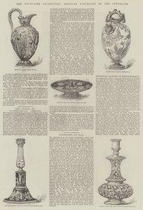 La collection Fountaine, articles achetés par le syndicat (gravure) - English School