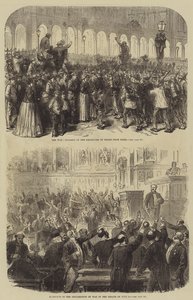 La guerre franco-prussienne (gravure) - English School