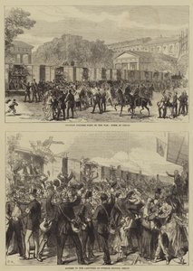La guerre franco-prussienne (gravure) - English School
