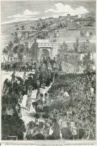 Les funérailles du duc de Sussex - English School