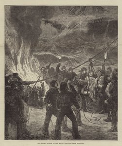 Les Tempêtes, Naufrage du Royal Adelaide près de Portland - English School