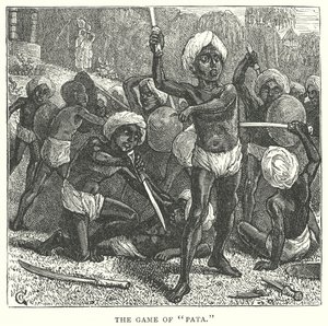 Le jeu du "Pata" (gravure)