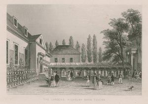 Les jardins de la taverne de Highbury Barn