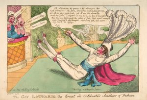 Le Gay Lothario. Le grand et célèbre amateur de mode, pub. 1813 - English School