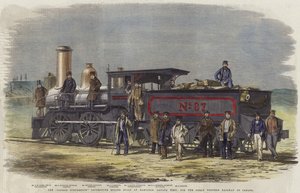 La locomotive George Stephenson construite à Hamilton - English School