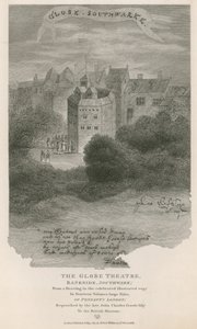 Le Globe Theatre, Bankside, Southwark, Londres - English School