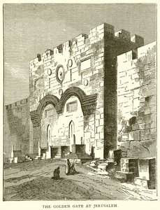 La Porte Dorée à Jérusalem