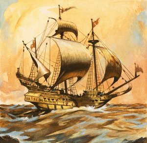 Le Golden Hind - English School