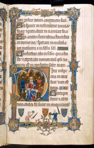 Le Psautier de Gorleston, Add MS 49622 f.69r - English School