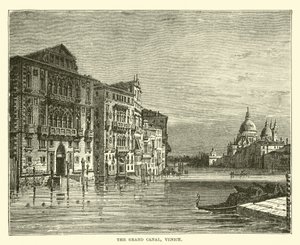 Le Grand Canal, Venise - English School