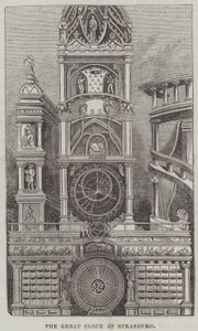 La Grande Horloge de Strasbourg (gravure)