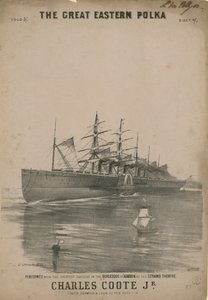 La polka du Great Eastern, composée par Charles Coote Jr - English School