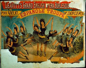 La grande troupe de danseurs espagnols