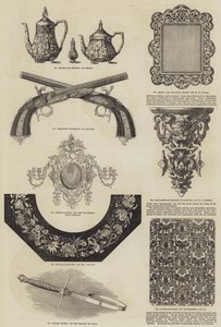 La Grande Exposition (gravure) - English School
